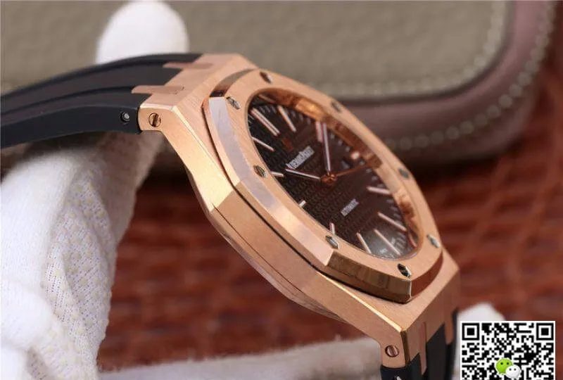 Audemars Piguet Royal Oak 15400OR.OO.D002CR.01 JF Factory 1:1 Best Edition Replica Watch Swiss ETA3120